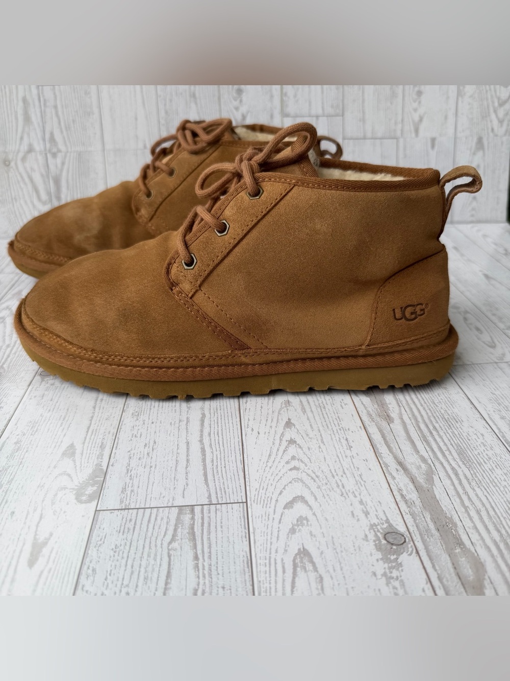 UGG, Neumel Suede Boots in Chestnut | Men’s 10
